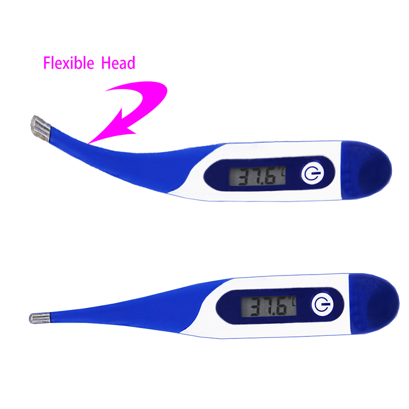 Tiras convenientes para la exploración de la fiebre flexible Termómetro digital de lectura instantánea