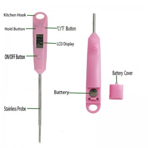 Sonda electrónica para el aceite de coque Sugar Steak Steak Barbacoa