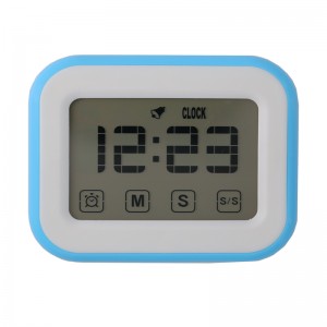 Temporizador de reloj de alarma de la pared del hueco del esqueleto de Digitaces LED del hogar moderno moderno