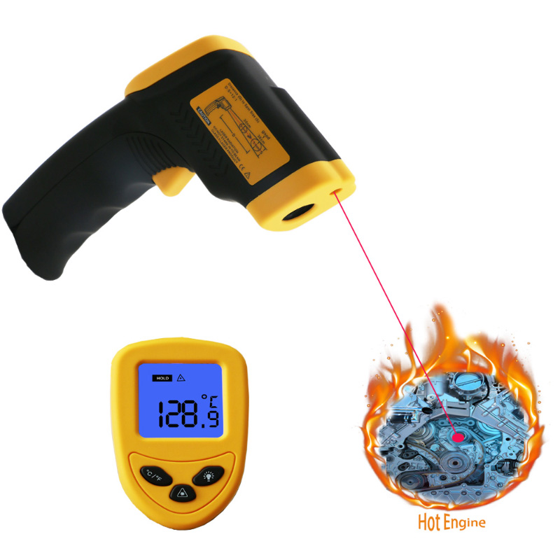 Termómetro industrial infrarrojo popular popular del arma de la temperatura del laser del producto de la venta