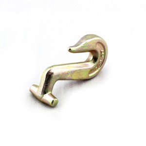 Gancho de gancho de gancho en T combinado amarillo plateado