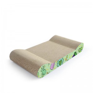 Casa de cartón de casa de gato multifunción casa de papel combinada multifunción