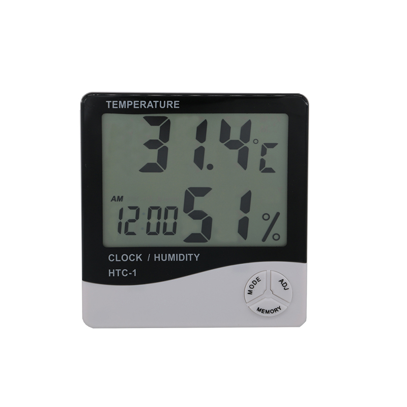 Monitor inalámbrico de temperatura y humedad con termómetro inalámbrico, termómetro para exteriores, termómetro para exteriores, digital inalámbrico, con soporte para piernas