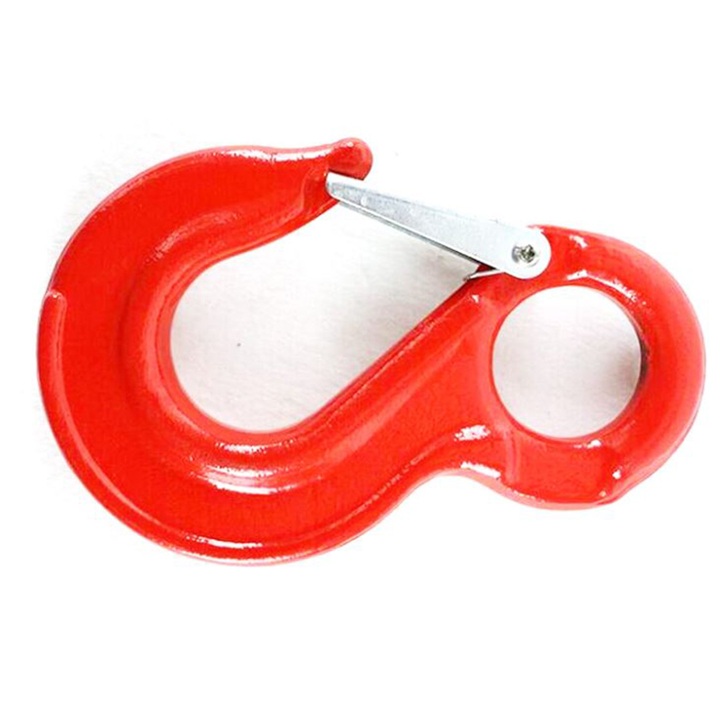 Eslinga de ojo G80 con pestillo pintado