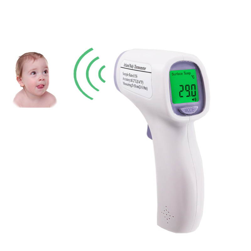Termómetro digital infrarrojo de cristal líquido saludable para la temperatura corporal infantil