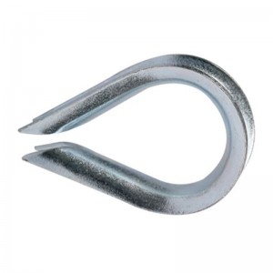 Tipo comercial europeo galvanizado por inmersión en caliente del dedal tipo comercial