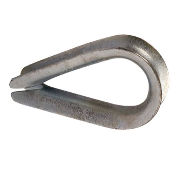 DIN6899 A Cable Cuerda Soldadura profunda Dedal Galvanizado