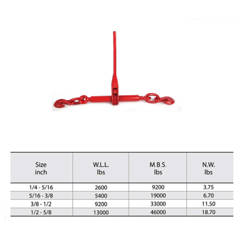 Tipo de trinquete Drop Forged Load Binder