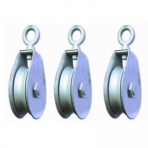 Polea de horquilla de heno galvanizada en caliente