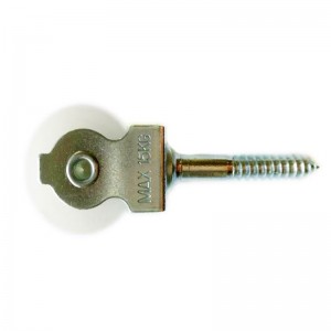 Ojo giratorio Polea de nylon Aleación de zinc Fundición a presión