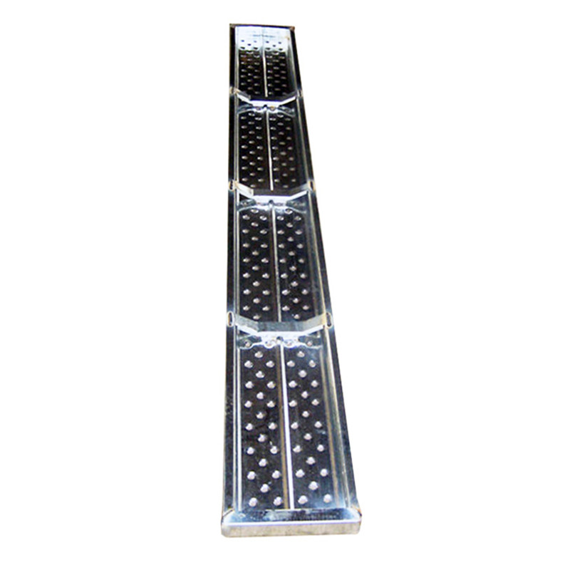 Plataforma de metal de andamio galvanizado 240 con soporte tipo U