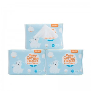 Tejido de algodón del bebé