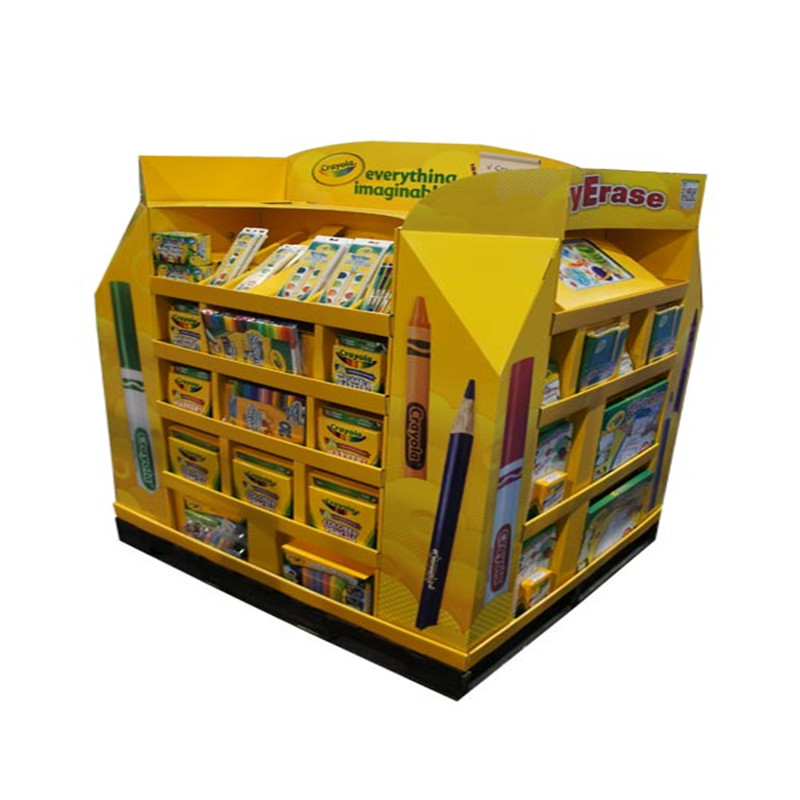 Cartulina Juguete personalizado Supermercado Pallet Soporte de cartón