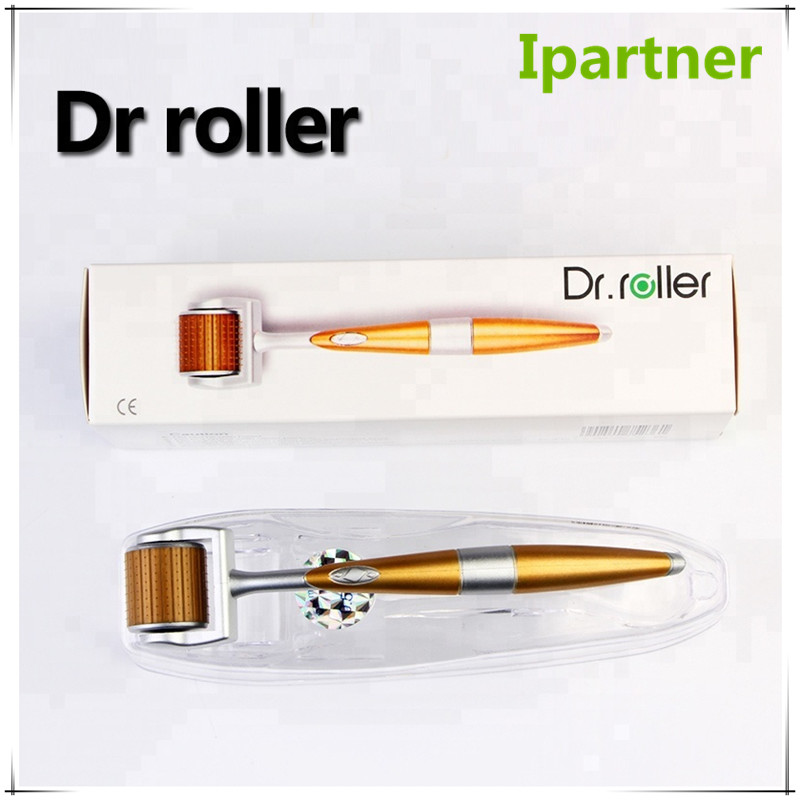 Ipartner El paquete más nuevo ZGTS derma roller 192 agujas para el cuidado facial y el tratamiento de pérdida de cabello