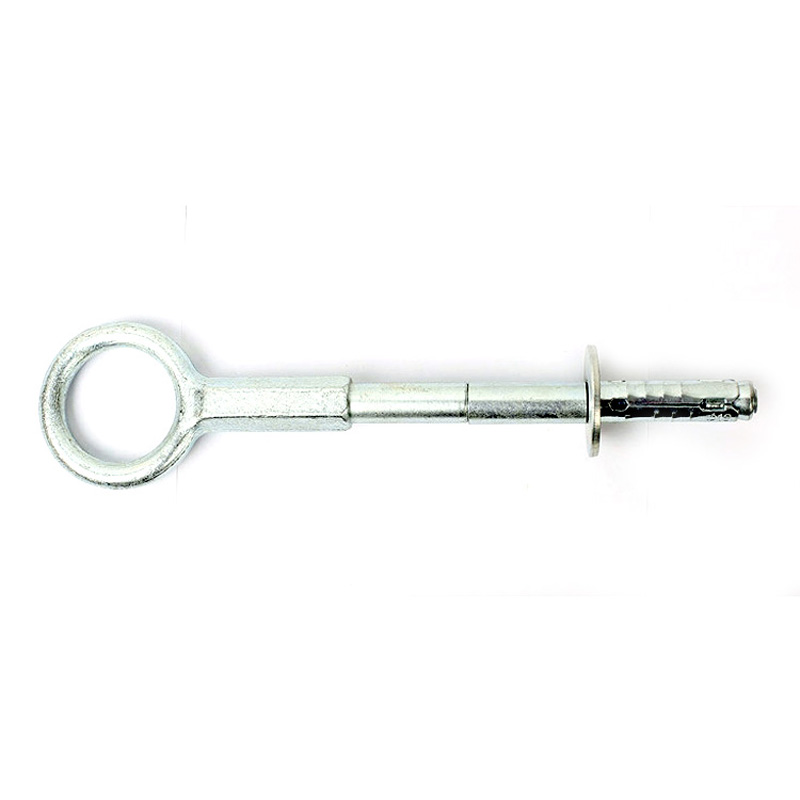 Pernos de anillo de andamios oculares forjados con tornillo de aro y arandela y abrazadera M12 x 270