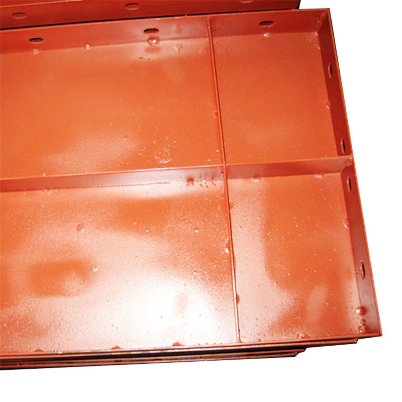 Tipo concreto pintado de acero de la placa B del obturador de la construcción con el grueso 1.2mm de la placa