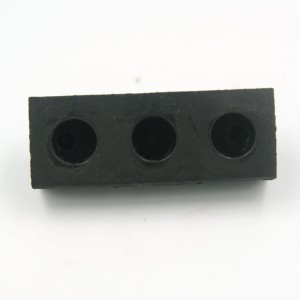 Amortiguador de caucho natural para automóviles.