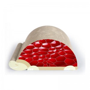 Moda diseño ecológico cartón corrugado gato rasguño gato juguete