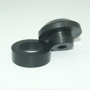 Cubierta del recipiente de caucho NBR resistente al aceite / parachoques de goma / arandela de goma para la electrónica