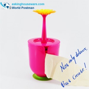 Caja de tejido en forma de flor de Akbrand