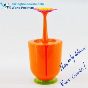 Caja de tejido en forma de flor de Akbrand