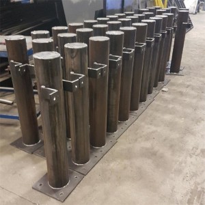 Bolardos de barandilla de acero