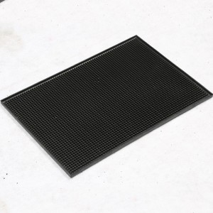 Alfombra de goma antifatiga para gasolineras.