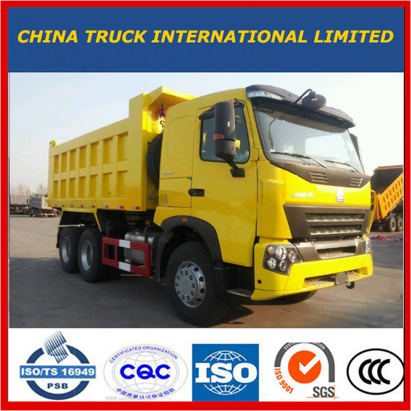 Camión de volquete Sinotruk HOWO 371hp A7 6 * 4