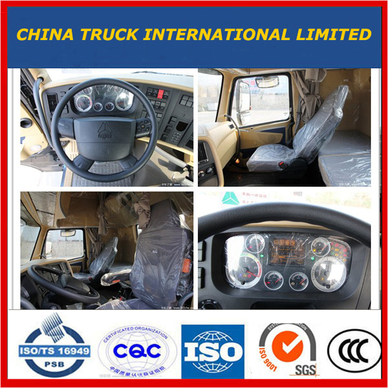 Camión de volquete Sinotruk HOWO 371hp A7 6 * 4