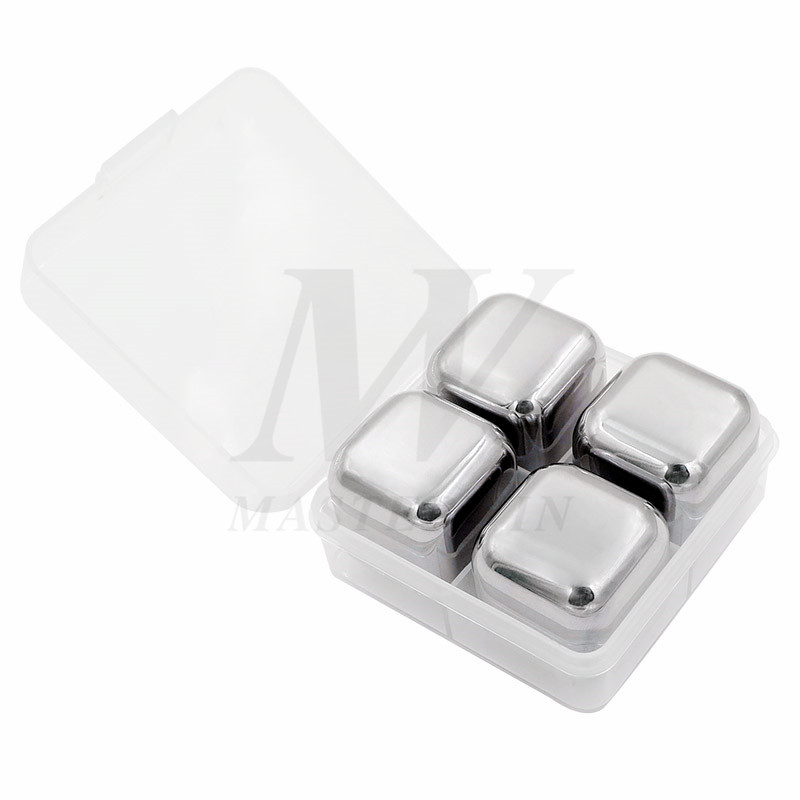 Cubo de hielo de acero inoxidable (4 piezas) _IC16-001