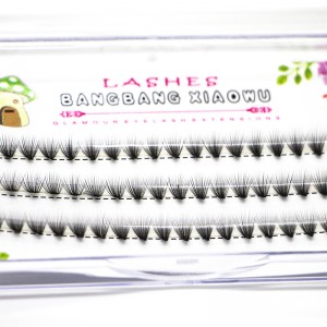 Extensiones de agrupamiento de pestañas 2D a 20 D volumen