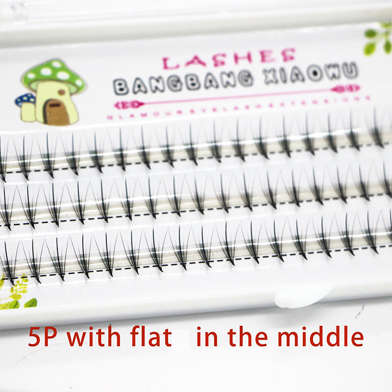 La fibra 100% de Qingdao Factory 5DVolume del vendedor superior pega con el plano medio
