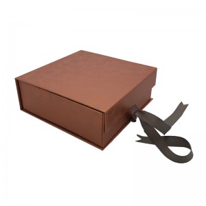 Caja de regalo plegable de lujo personalizada para embalaje de regalos