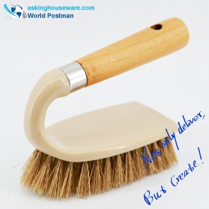 Cepillo de fregar con asa de playa Akbrand con tablero cuadrado