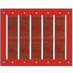 Vias híbridas HDI PCB híbridas de 4 capas rellenas de resina