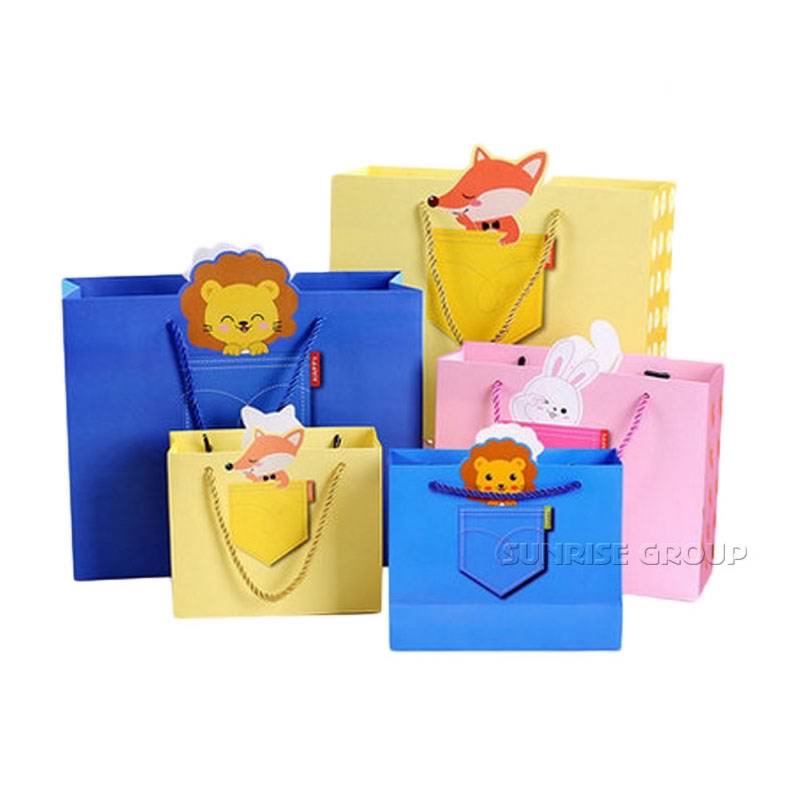 Bolso de mano de papel personalizado para bolsa de regalo de embalaje