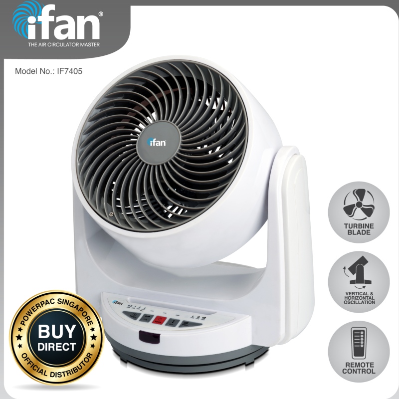 iFan -PowerPac Ventilador de escritorio de 10 