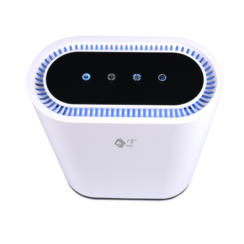 Purificador de aire HEPA con filtración para habitaciones, alérgenos, olores, humo, moho, polvo, gérmenes y caspa de mascotas