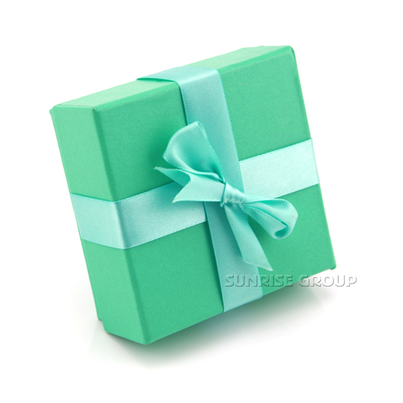 Caja de almacenamiento modificada para requisitos particulares del regalo de la joyería del papel del precio bajo venta al por mayor