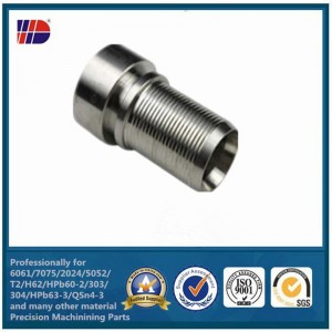 China CNC tienda de trabajo fábrica CNC precisión mecanizado pieza de acero inoxidable