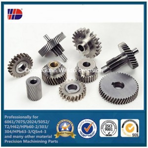 Servies de mecanizado CNC Estantes de engranajes rectos M4 con precio de fábrica