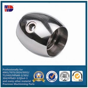 CNC de la fábrica de China que da vuelta a piezas trabajadas a máquina CNC que trabaja a máquina piezas del acero inoxidable