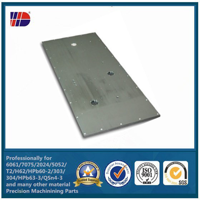 CNC fresado de aluminio / componentes de acero CNC grande piezas de mecanizado