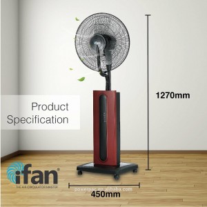 iFan-PowerPac Mist Enfriador de aire con repelente de mosquitos (IF7575) Electrodomésticos (existencias disponibles)