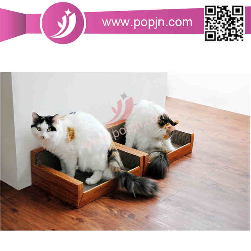 Proveedor de mascotas cartón corrugado juguete gato rascador
