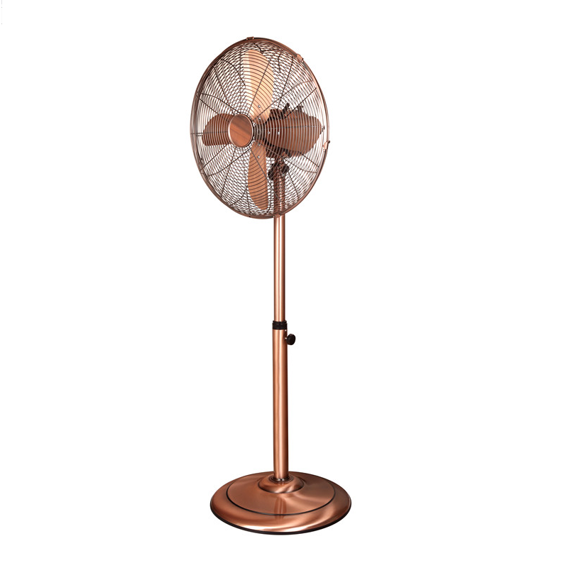 Ventilador industrial del viento fuerte del pedestal de la fan del soporte del metal retro de la venta caliente 16inch