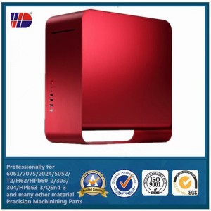 Precisión CNC mecanizado cnc fresado aluminio accesorios de computadora