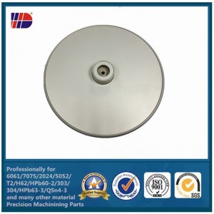 Las piezas de aluminio maquinadas en CNC mecanizadas CNC de la fábrica central modificaron el chorro de arena anodizado