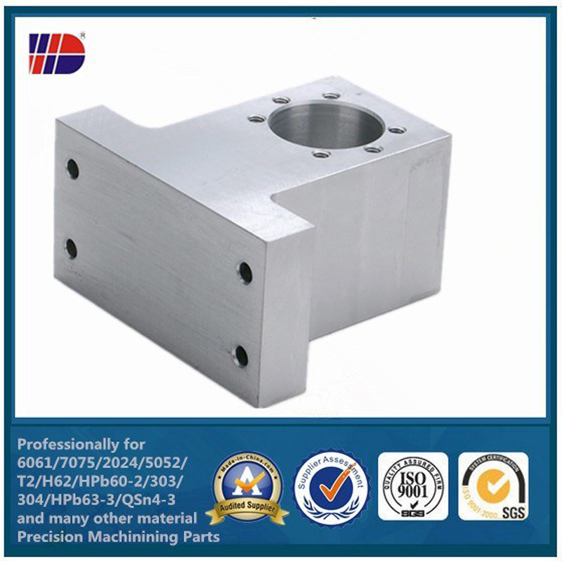 Piezas modificadas para requisitos particulares del metal del acero de aluminio de la maquinaria de la precisión del CNC que trabajan a máquina