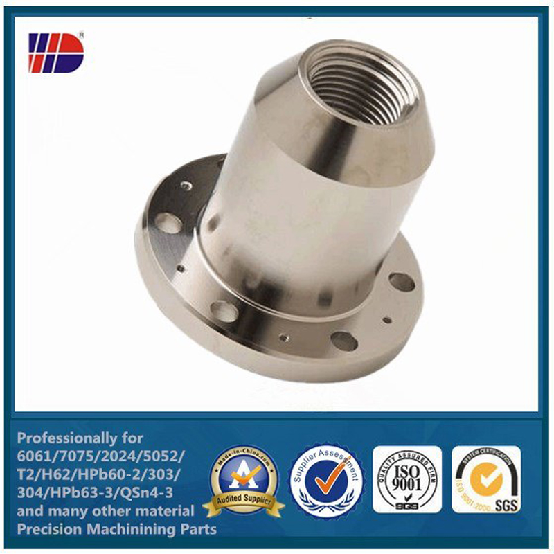 Piezas modificadas para requisitos particulares del acero inoxidable de la máquina del torno del CNC de la alta precisión